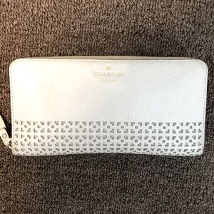 Kate Spade White Wallet